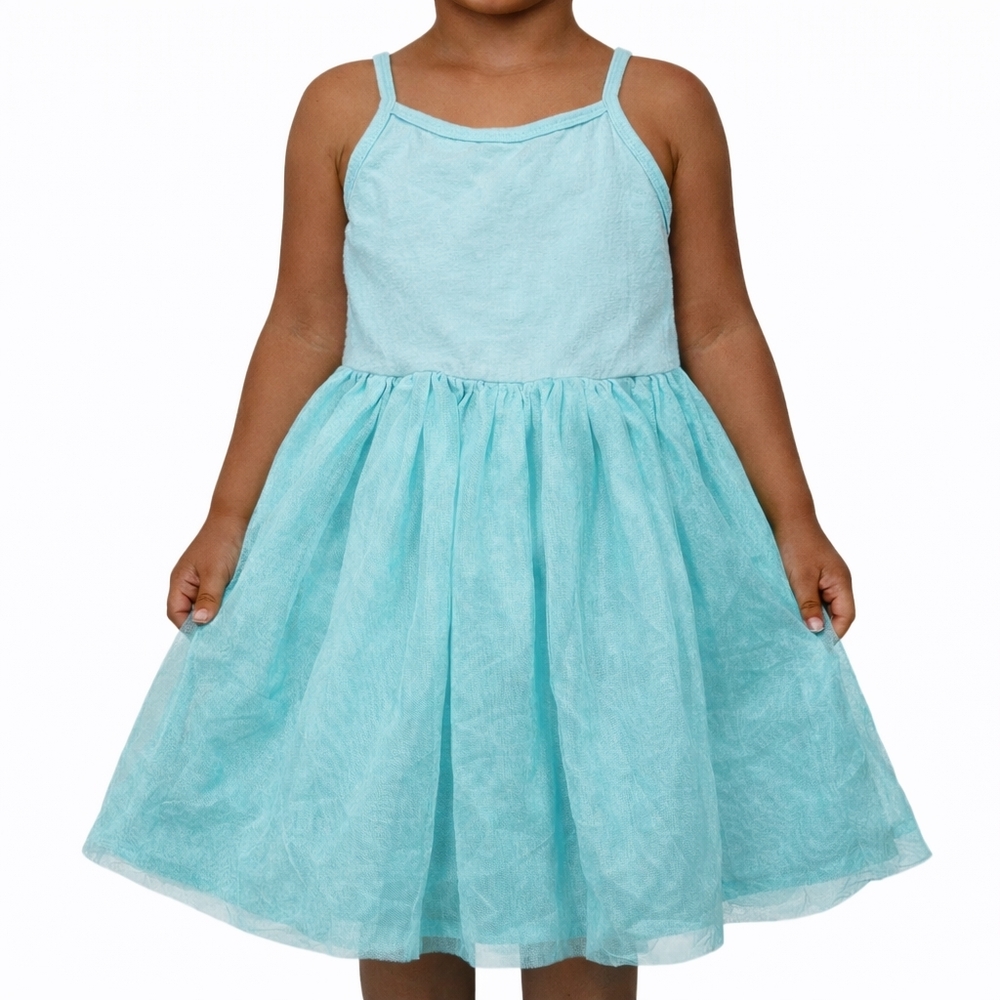 Old‎ Navy Blue Tulle Dress Toddler Size 3T